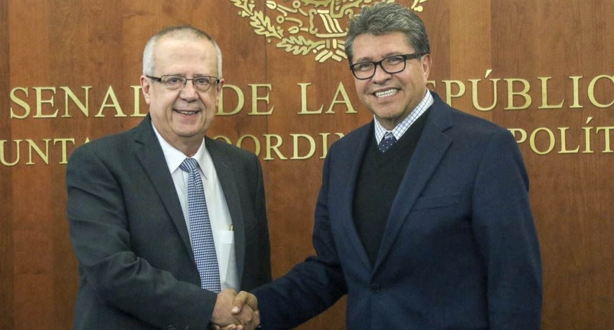 Urzúa y Monreal acuerdan analizar propuestas en materia económica