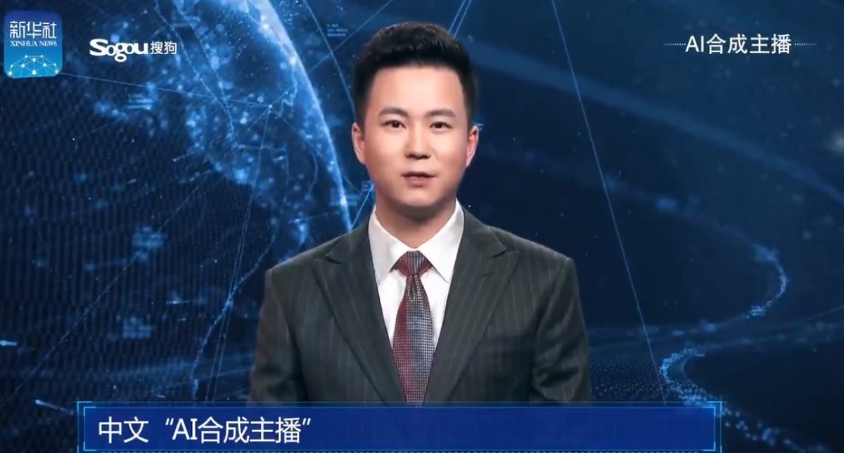 #Video China presenta hologramas conductores de noticias