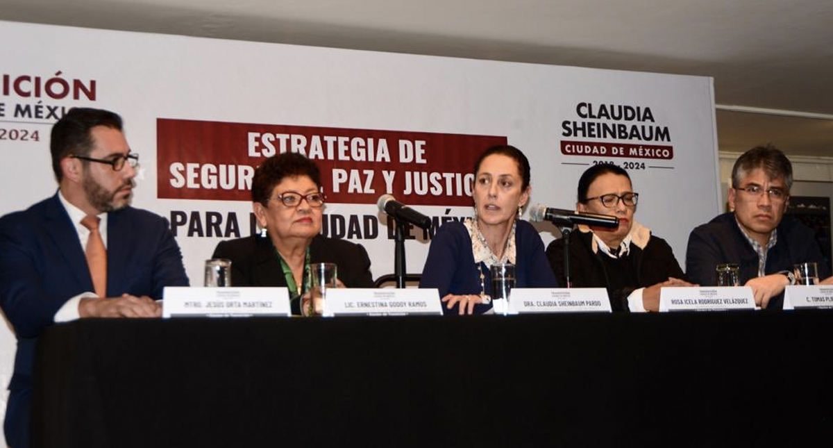 Sheinbaum presenta estrategia de Seguridad, Paz y Justicia