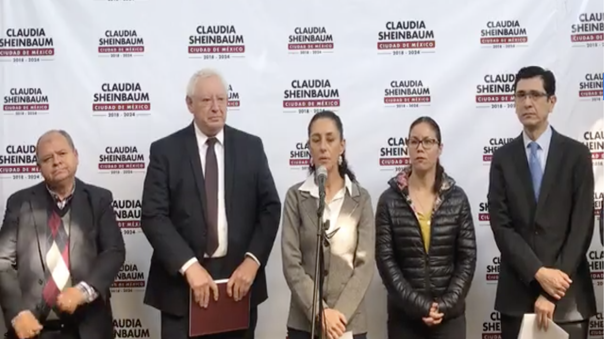 Nombra Sheinbaum próximo coordinador del C5 Nombra Sheinbaum próximo coordinador del C5