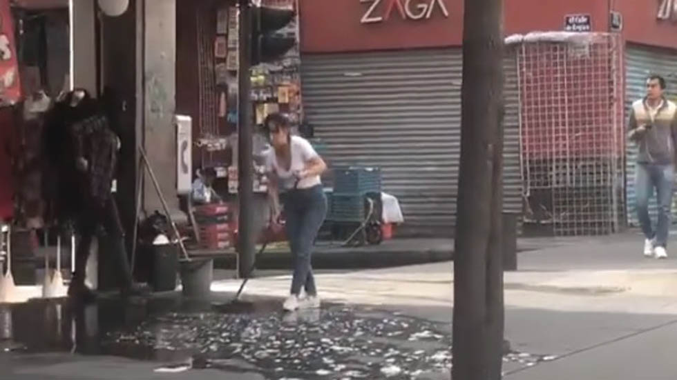 Comerciantes capitalinos viven sin contratiempos corte de agua