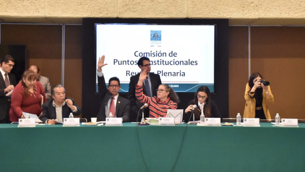 En comisiones, diputados aprueban eliminación del fuero