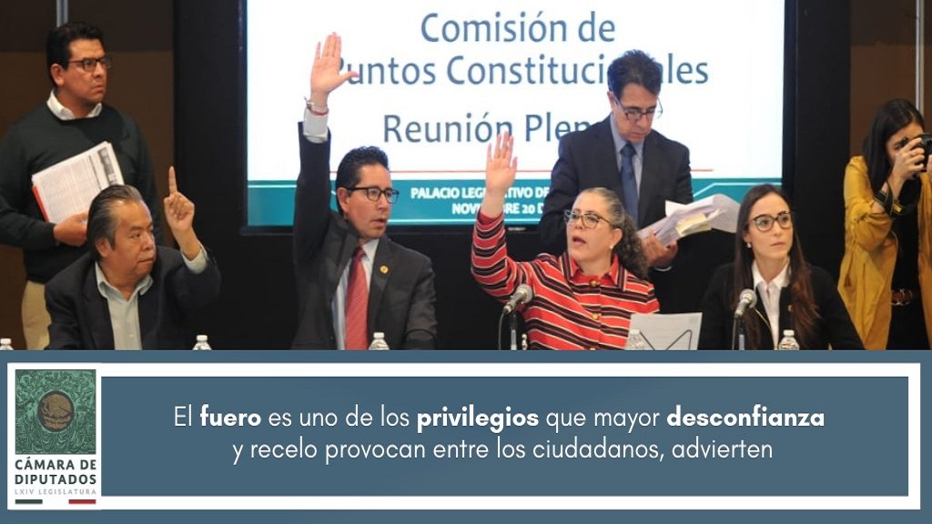Diputados aprueban dictamen en materia de fuero - comision-que-aprobo-el-dictamen-de-fuero