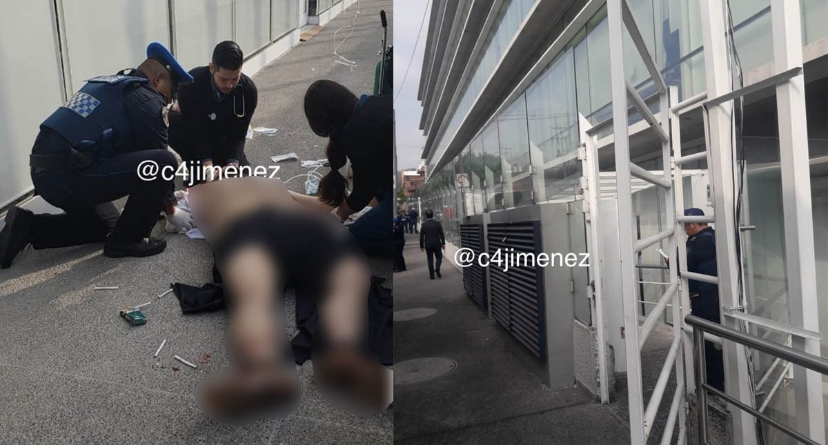 Comisionado del INAI cayó de un quinto piso