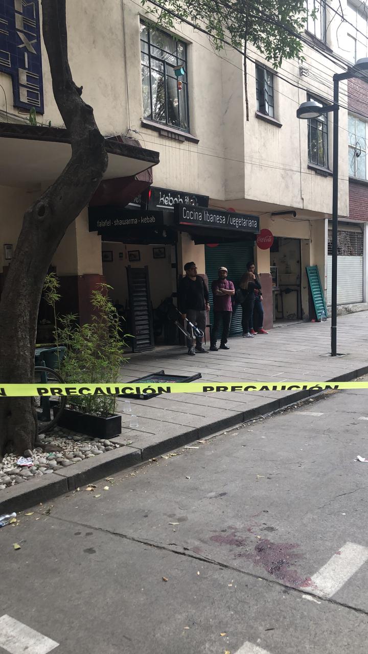 Pistola con la que fue baleado el líder del sindicato de bomberos - condesa-ataque-ismael-figueroa-2