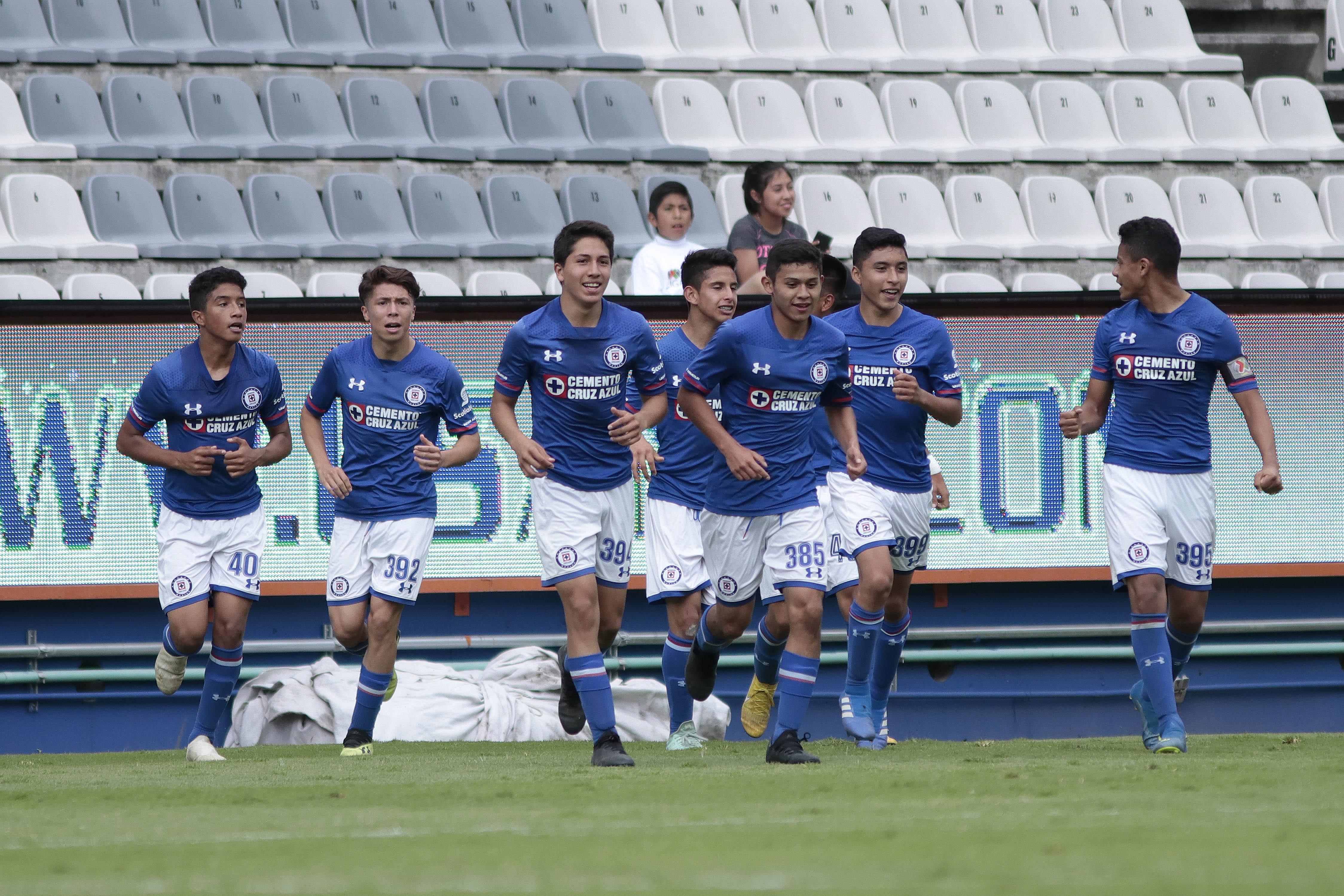 Cruz Azul campeón del Torneo Apertura 2018 de la Liga MX Sub 15 - cruz-azul-champs