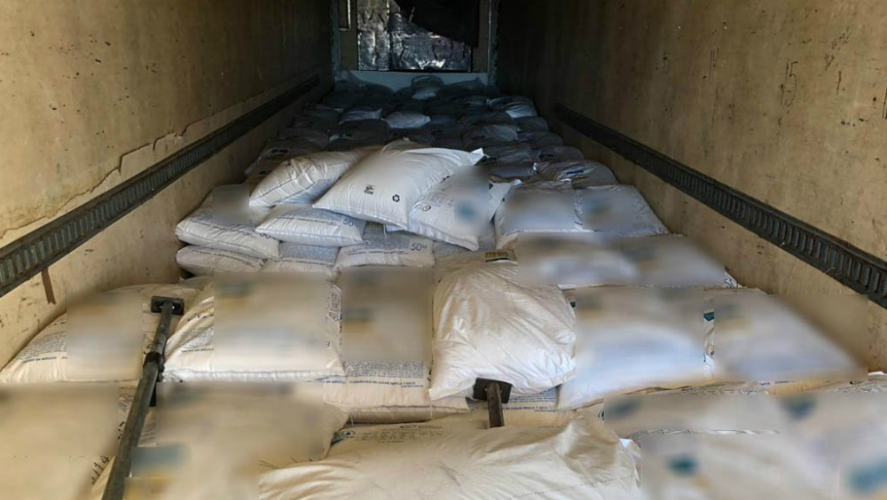 Aseguran en Sonora casi media tonelada de crystal en cargamento de azúcar