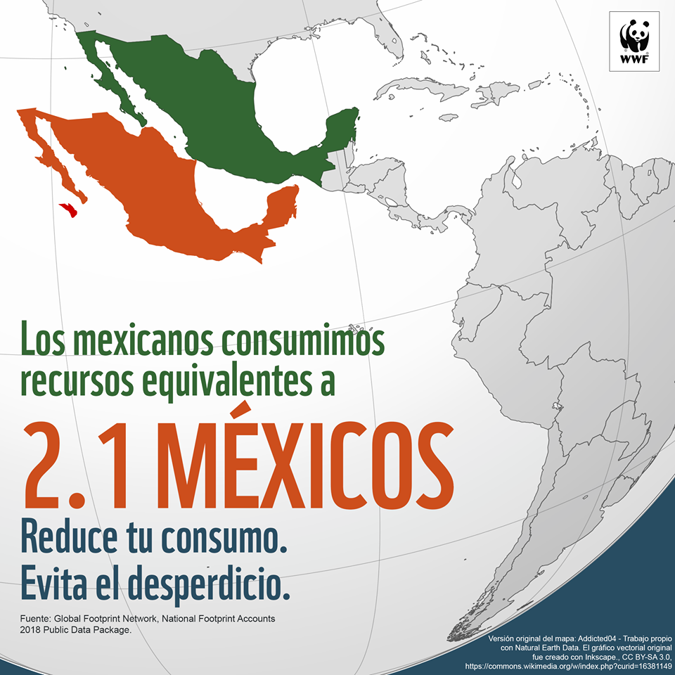 Humanos desaparecerán el 90 por ciento de la biodiversidad - cuantos-recursos-consumen-los-mexicanos