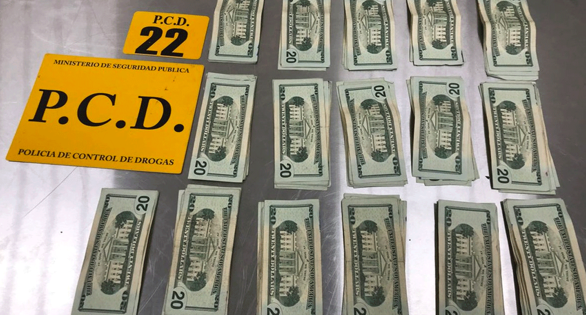 Capturan en Costa Rica a seis mexicanos con más de 57 mil dólares