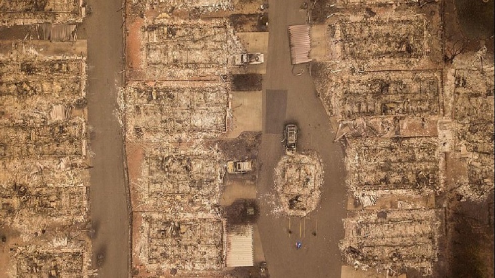 El antes y el después del Camp Fire en la ciudad de Paradise - despues-3