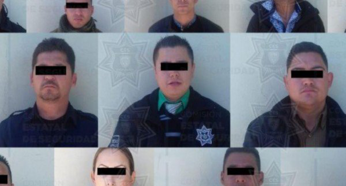 Detienen a mando y 10 policías en Chihuahua