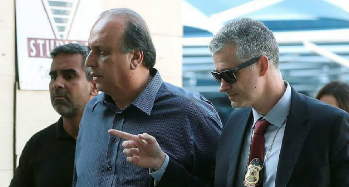 Detienen al gobernador de Río de Janeiro por corrupción