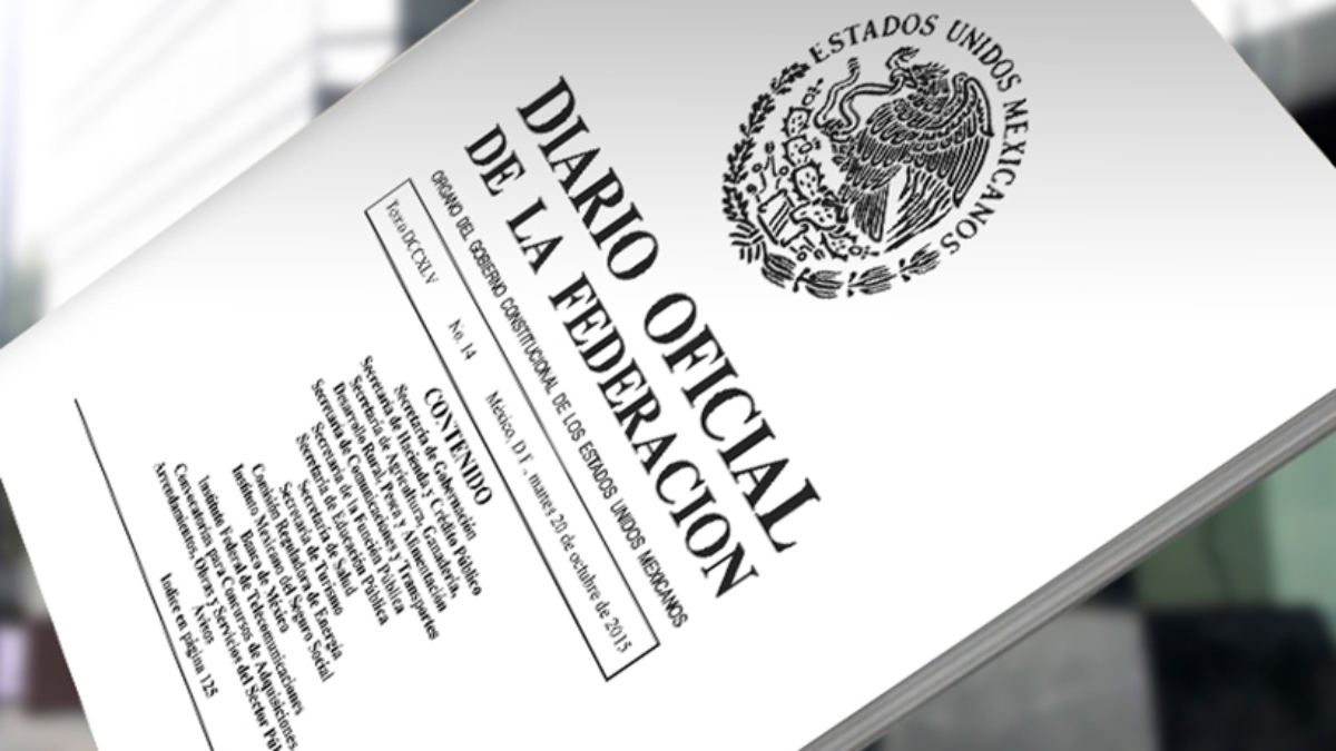 Diario Oficial publica cambios en el gobierno federal