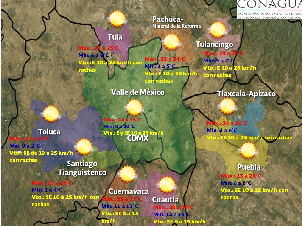 Frente frío provocará tormentas en el norte y noreste de México - domingo-18-de-nov-3