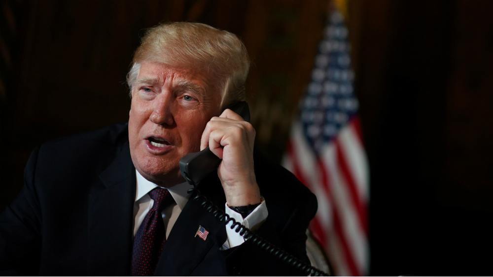 Trump compara la caravana migrante con lucha contra el Talibán y EI