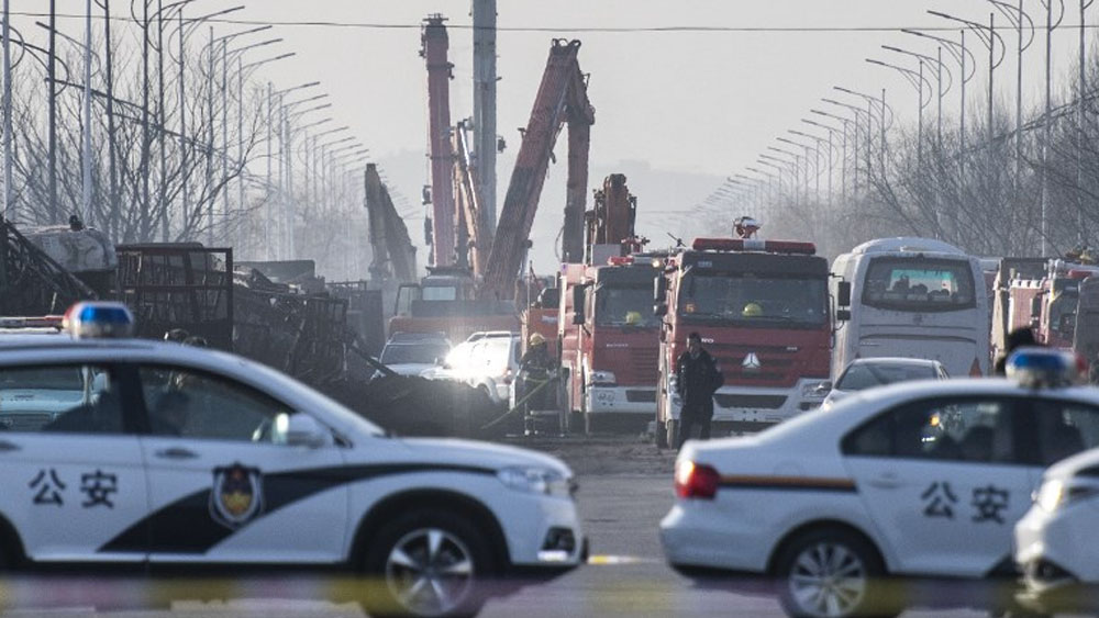 Explosión deja al menos 22 muertos en China