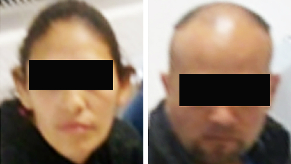 Detienen a pareja de presuntos extorsionadores en la colonia Nápoles