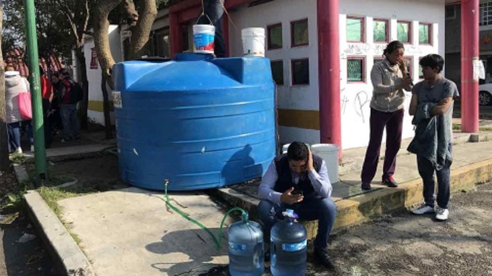 Cierran deportivos en Tlalpan por falta de agua - falta-de-agua-en-tlalpan