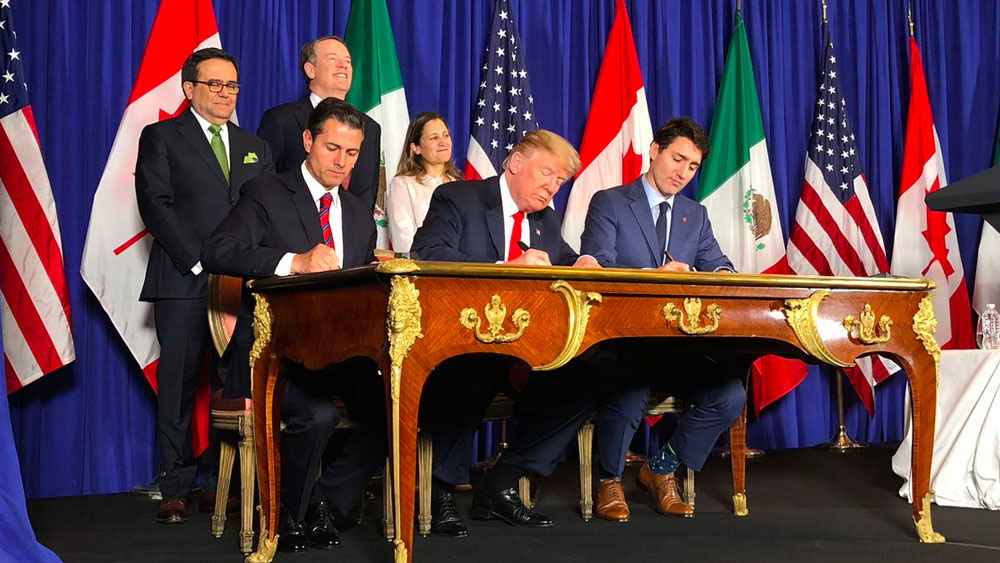 México, EE.UU. y Canadá firman el T-MEC