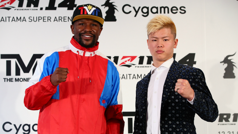 Mayweather cancela su pelea con el japonés Nasukawa