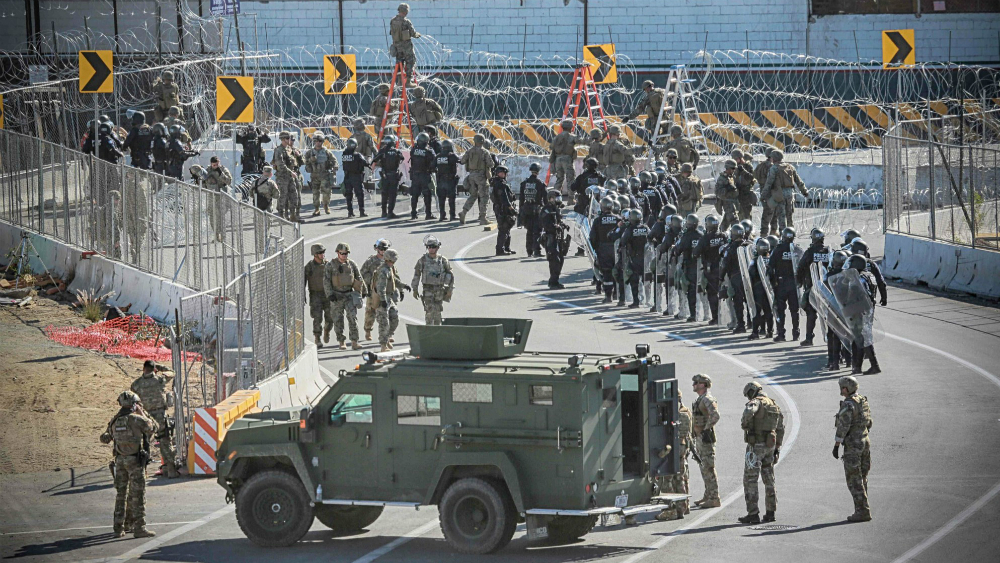 EE.UU. reduce presencia de militares en la frontera con México