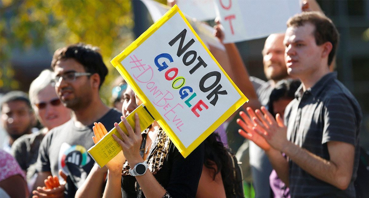 Google responde a empleados tras protesta por acoso sexual