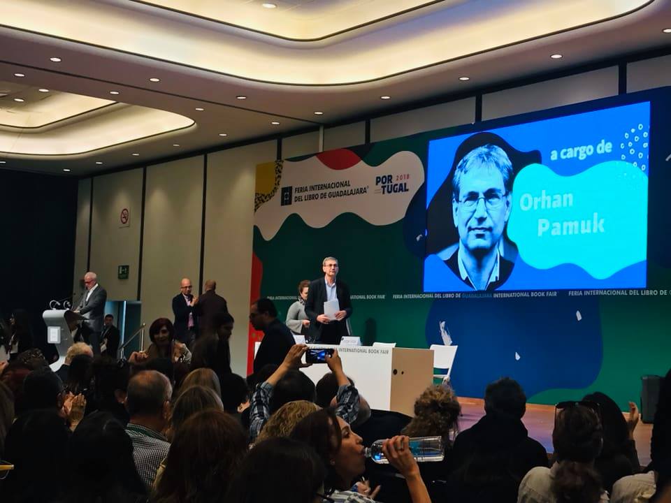Orhan Pamuk inaugura el Salón Literario en la FIL Guadalajara - inauguracion-salon-literario1