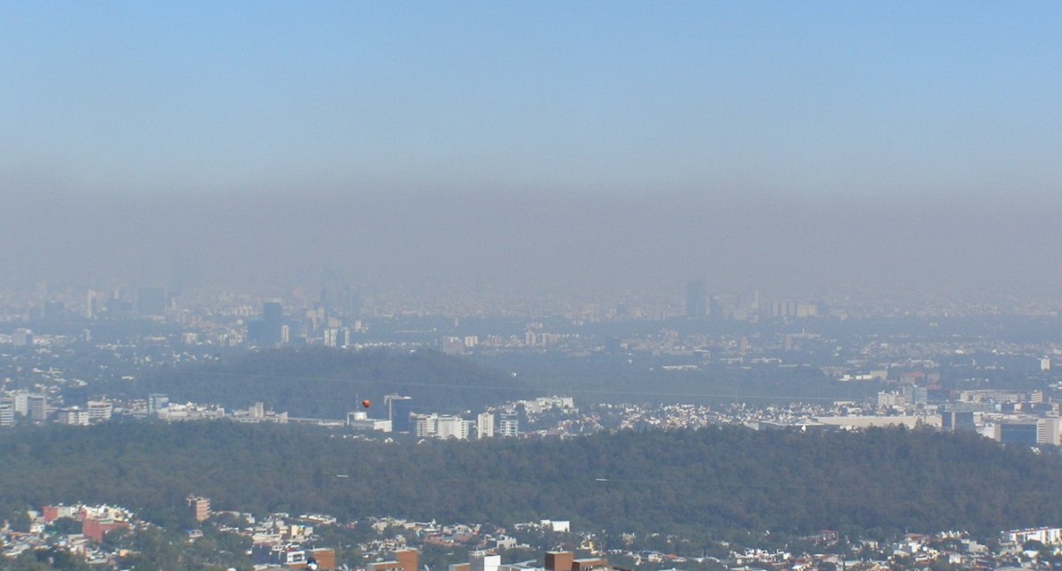 Valle de México registra mala calidad de aire