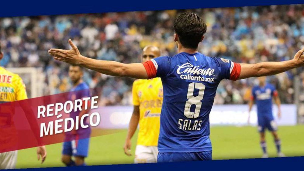 Javier Salas causa baja por lesión en el Cruz Azul Javier Salas causa baja por lesión en el Cruz Azul