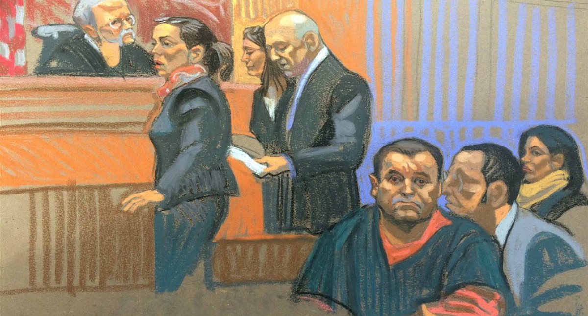 Inicia juicio de El Chapo