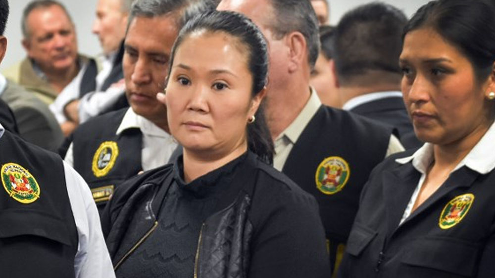 Trasladan a Keiko Fujimori a cárcel de Lima