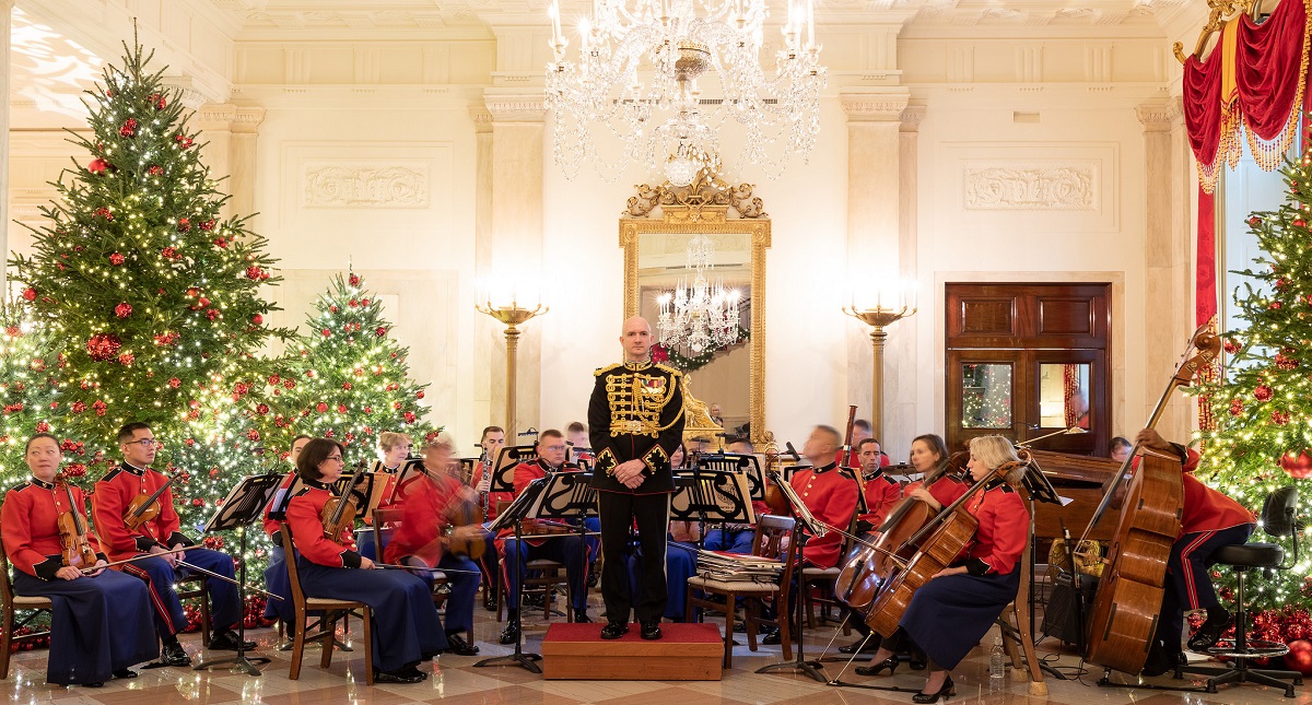 #Video La espectacular decoración navideña de la Casa Blanca