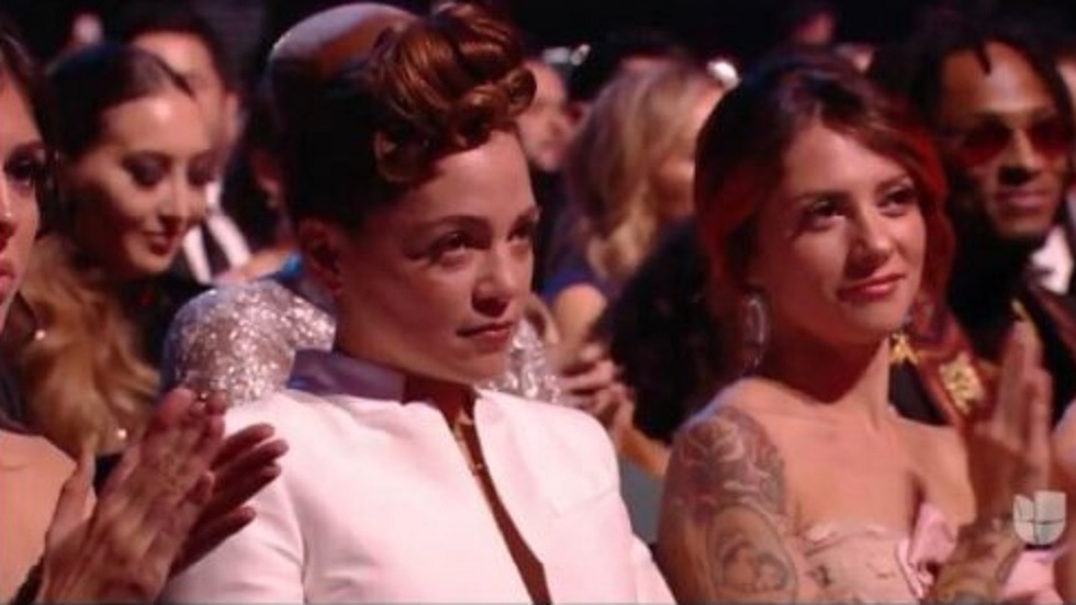 Lafourcade explica gesto a Maluma durante Latin Grammy