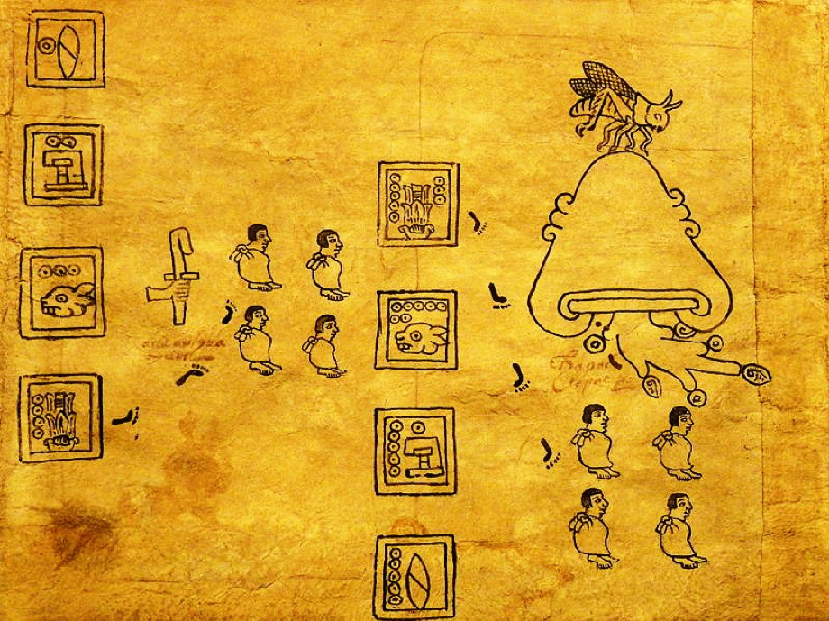 Crónica de la fundación de Mexihco-Tenochtitlán - llegada-chapultepec