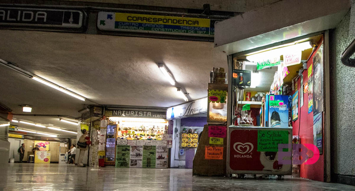 Alertan por robos cada vez más violentos a locales dentro del Metro