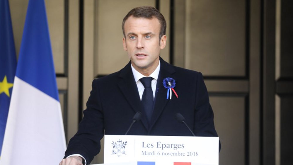 Detienen a seis personas por planear ataque contra Macron