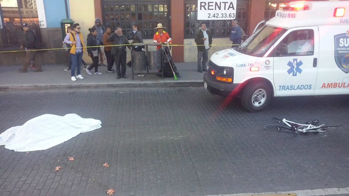 Muere atropellado director de Movilidad de Puebla