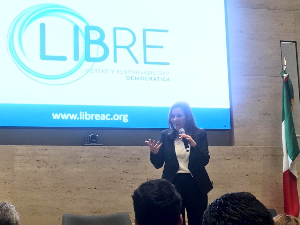 Partido de Zavala y Calderón se llamaría 'Libertad' - margarita-zavala-libre