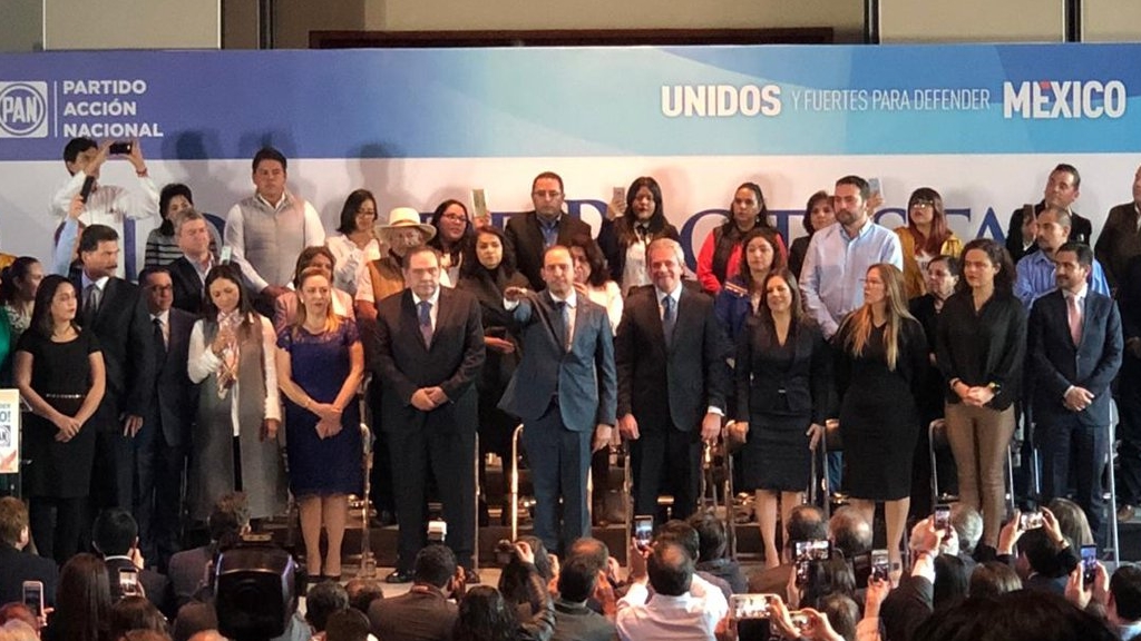 Marko Cortés asume la presidencia nacional del PAN