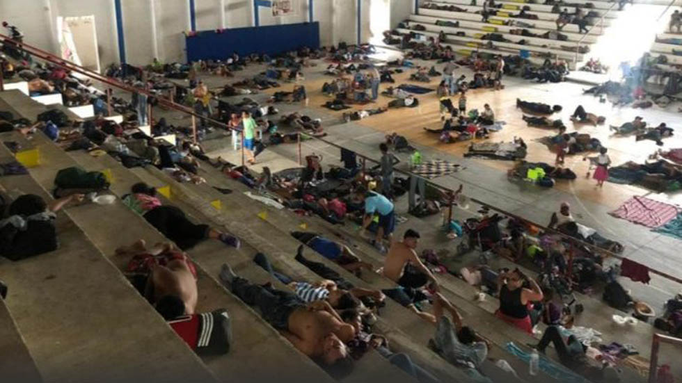 Masatepec recibe a segunda caravana migrante - masatepec-recibe-a-segunda-caravana-migrante