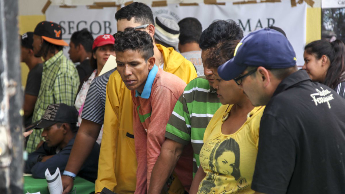 Se multiplican las llegadas de migrantes a México