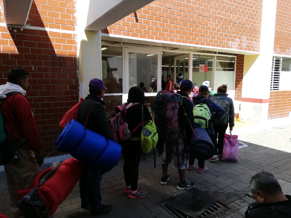 Caravana Migrante no podrá permanecer en Casa del Peregrino por falta de espacio