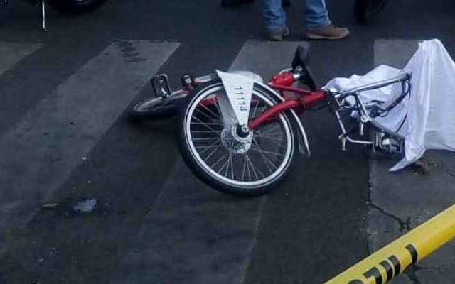 Muere ciclista atropellada en Cuauhtémoc - muerte-ciclista-ecobici