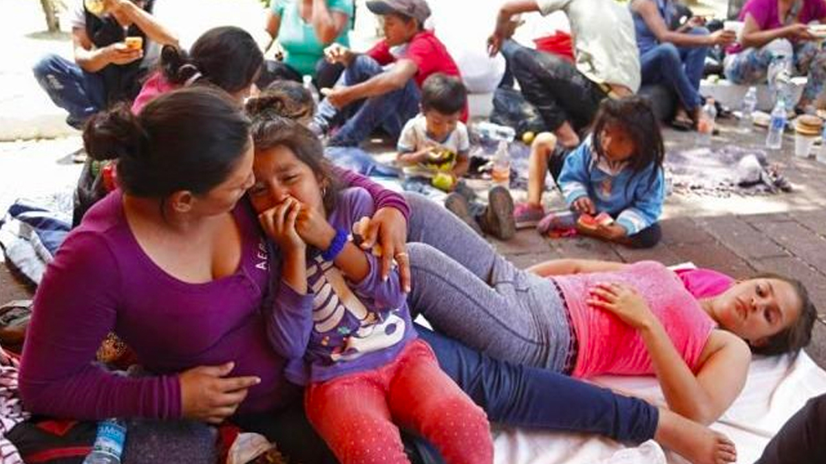 Mujeres migrantes anuncian huelga de hambre
