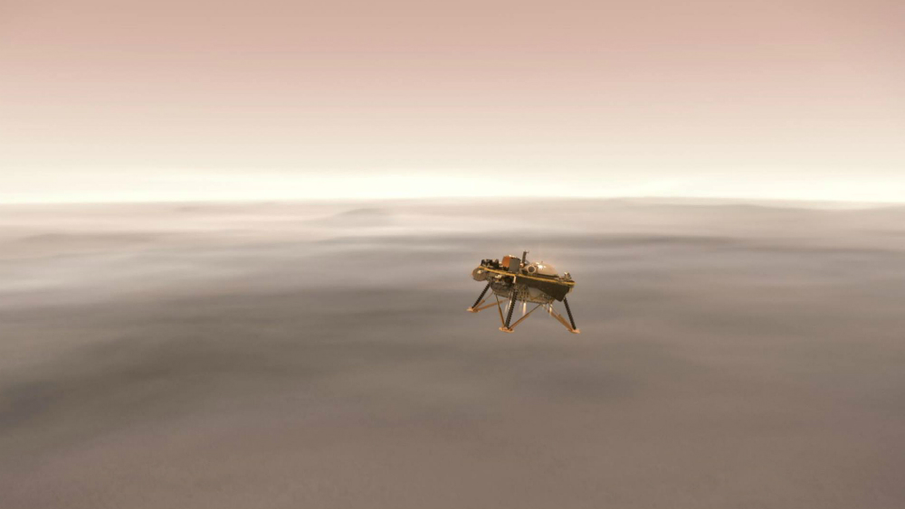 NASA en cuenta regresiva para el aterrizaje de un sismómetro en Marte NASA en cuenta regresiva para el aterrizaje de un sismómetro en Marte