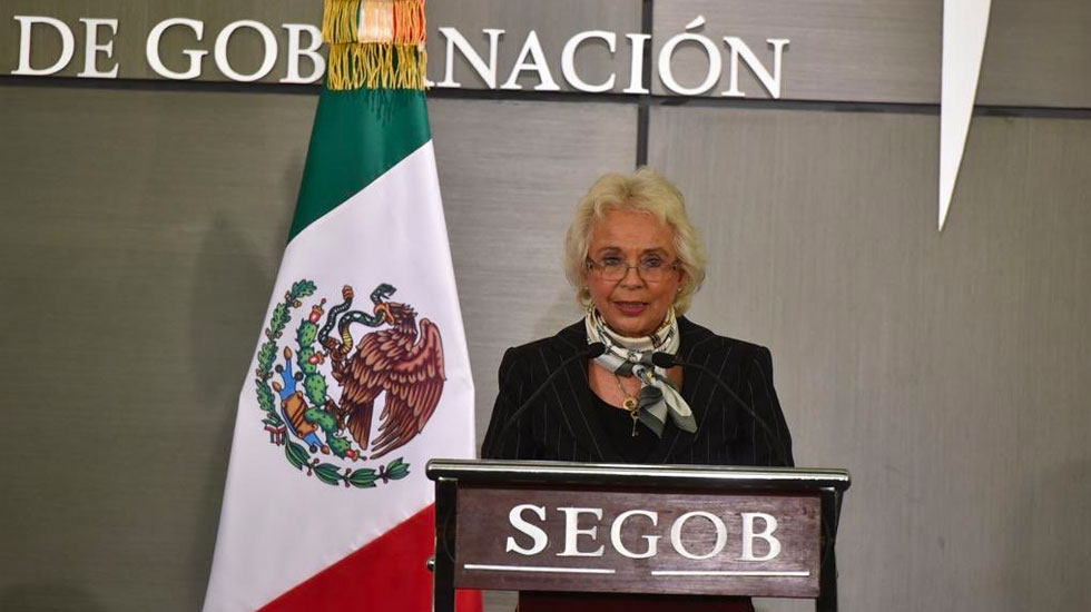 La política interior tendrá una visión distinta, la de los ojos de una mujer: Sánchez Cordero