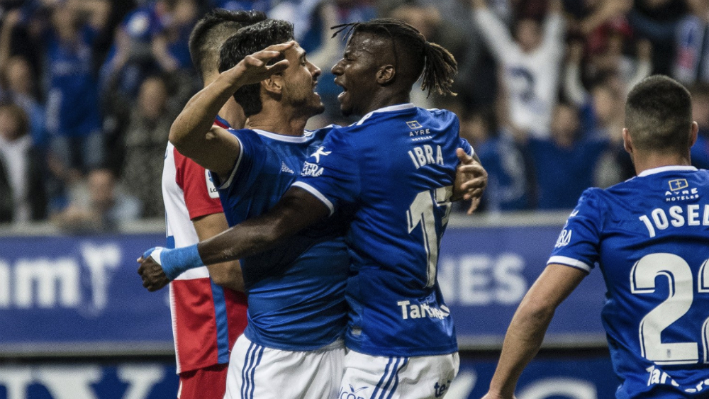 #Video Oswaldo Alanís anota su primer gol con el Real Oviedo