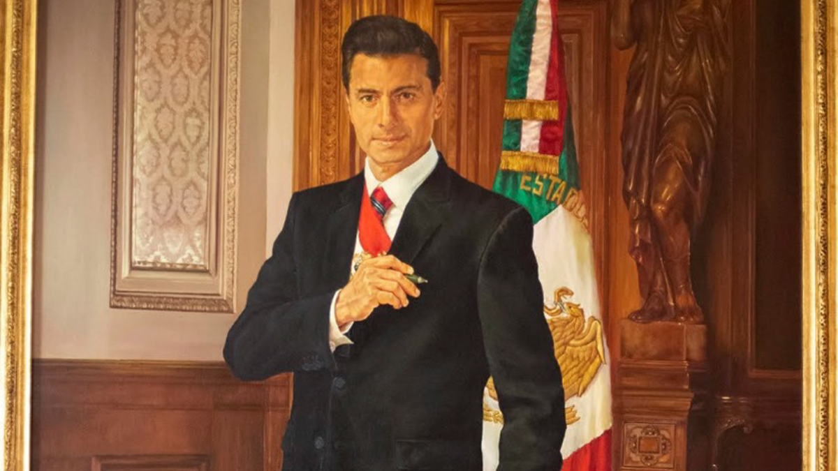 Colocarán retrato de Enrique Peña Nieto en Palacio Nacional