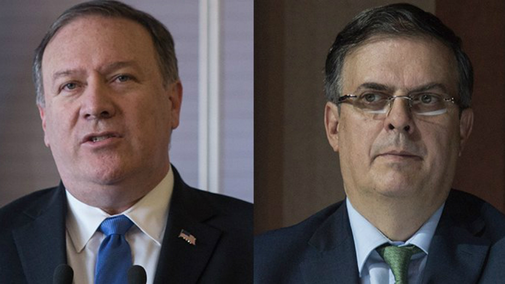 Pompeo y Ebrard discutirán sobre migrantes el domingo