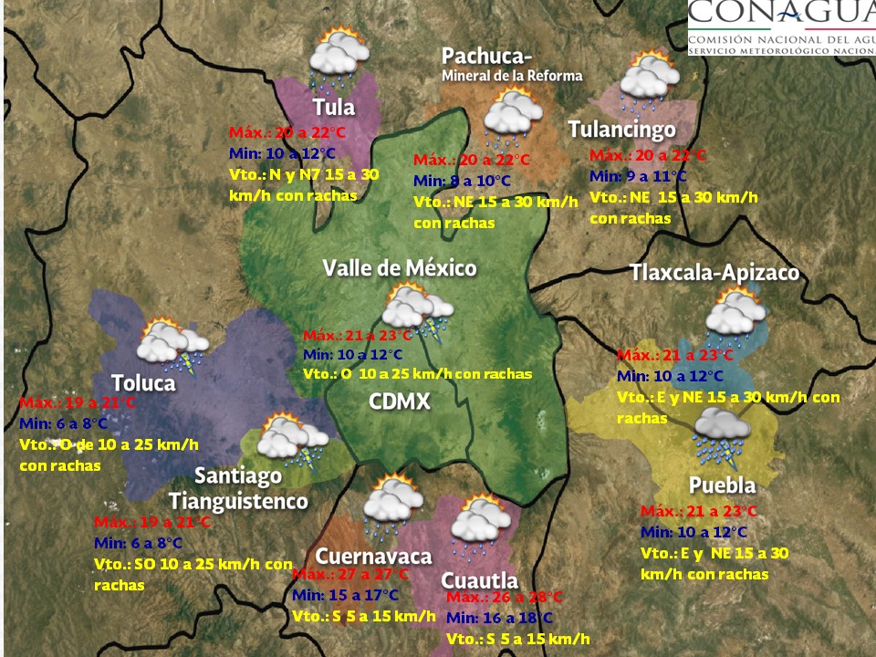 Tormenta tropical Xavier afectará el occidente del país - pronostico-04-noviembre